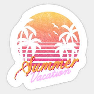 Summer Vacation Sticker